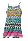 Designer-Drucktop bunt