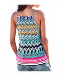 Designer-Drucktop bunt