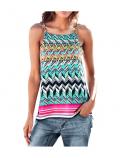 Designer-Drucktop bunt