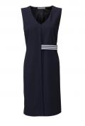 Designer-Etuikleid marine