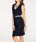 Designer-Etuikleid marine