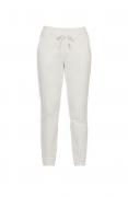 Designer-Feincord-Joggpants ecru