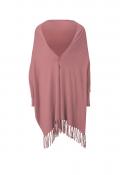 Designer-Feinstrickjacke rosenholz