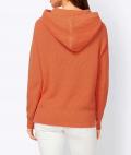 Designer-Grobstrickpullover mandarine