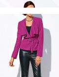 Designer-Gürtelblazer pink Gr. 42