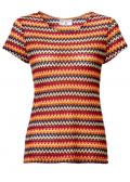 Designer-Halbarmpullover bunt