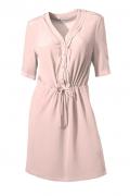 Designer-Hemdblusenkleid rosa
