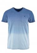 Designer-Herren-Shirt blau
