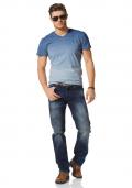 Designer-Herren-Shirt blau
