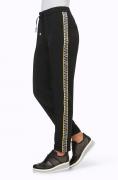 Designer-Hose in Schlupfform schwarz