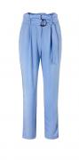 Designer-Hose mit Gürtel himmelblau