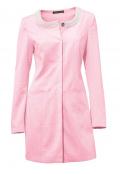 Designer-Jacquard-Blazer rosé
