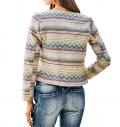 Designer-Jacquardblazer bunt