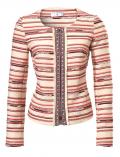 Designer-Jacquardblazer bunt