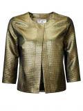 Designer-Jacquardblazer gold