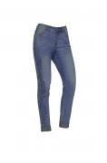 Designer-Jeans mit Stickerei blue