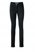 Designer-Jeans mit Strass schwarz