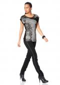 Designer-Jeans schwarz