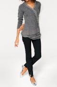 Designer-Jeans schwarz