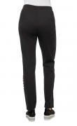 Designer-Jersey-Joggpant schwarz