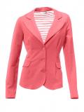 Designer-Jerseyblazer koralle