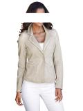 Designer-Jerseyblazer sand