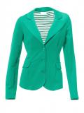 Designer-Jerseyblazer smaragd