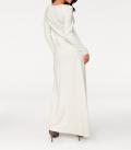 Designer-Jerseykleid creme