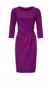 Designer-Jerseykleid dunkelpink