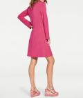 Designer-Jerseykleid pink