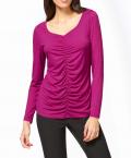 Designer-Jerseyshirt magenta