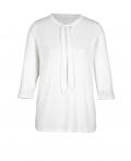Designer-Jerseyshirt mit Schluppe offwhite