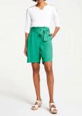 Designer-Jerseyshirt mit Spitze ecru