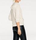 Designer-Kapuzenshirt creme