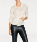 Designer-Kapuzenshirt creme