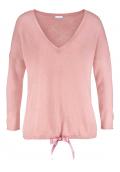 Designer-Kaschmirpullover peach