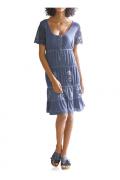 Designer-Kleid blau