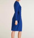 Designer-Kleid blau