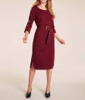 Designer-Kleid bordeaux