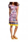 Designer-Kleid bunt