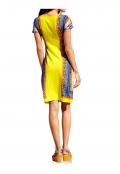 Designer-Kleid bunt