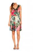 Designer-Kleid bunt