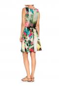 Designer-Kleid bunt