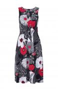 Designer-Kleid bunt