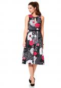 Designer-Kleid bunt
