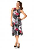 Designer-Kleid bunt