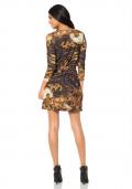Designer-Kleid bunt
