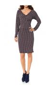 Designer-Kleid bunt