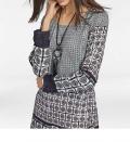 Designer-Kleid bunt