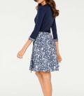 Designer-Kleid marine